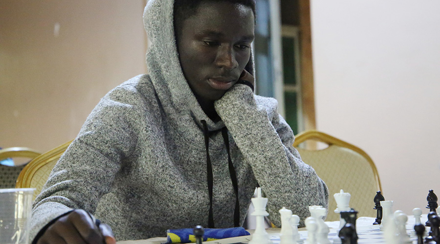 Rongin Munyurangabo, 19, will be looking to impress if he makes it to the final line-up. / Craish Bahizi