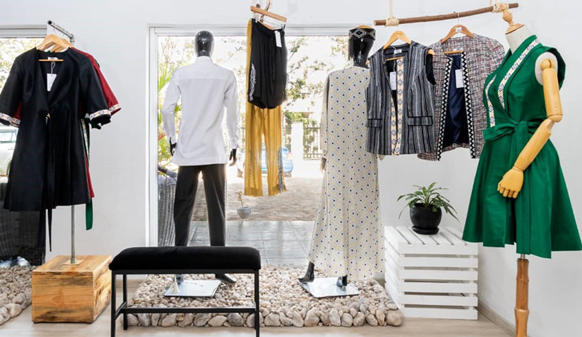 Inside Moshions store in Kigali. / Courtesy.