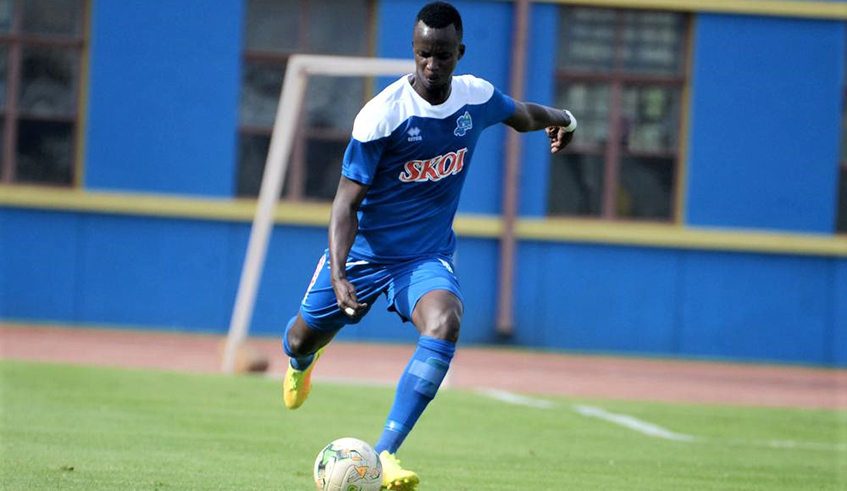 Faustin Usengimana, 26, completed the two-year deal with Police on Wednesday, July 15, after playing for Zambian side Buildcon FC last season. / File.
