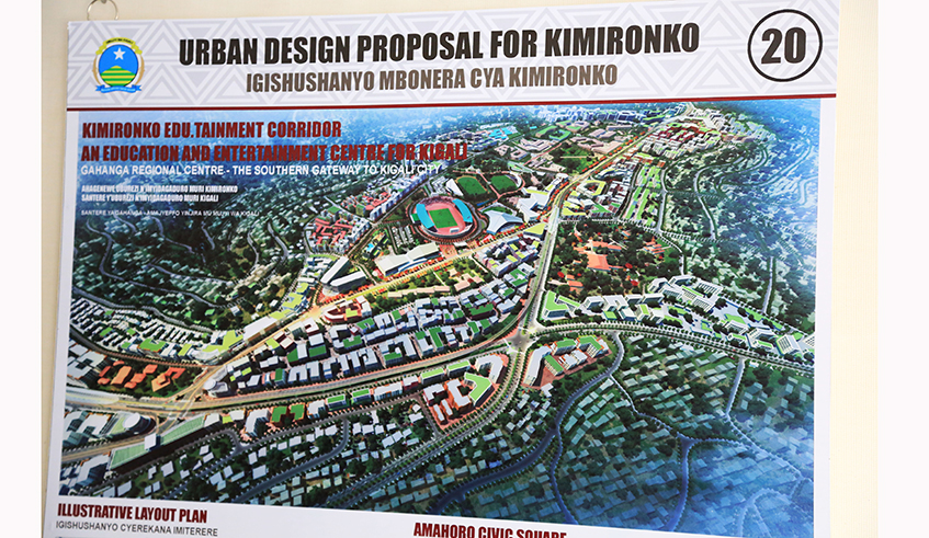 Urban design proposal for Kimironko . / Sam Ngendahimana