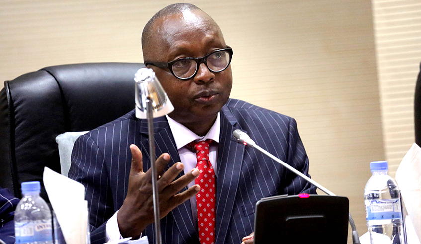 Auditor General Obadiah Biraro during a previous session in parliament.u00a0Biraro saidu00a0that leadership should come with accountability and those trusted with the task to disburse public funds should be stripped of these responsibilities and tasked to refund the monies they lost. / Photo: Sam Ngendahimana.