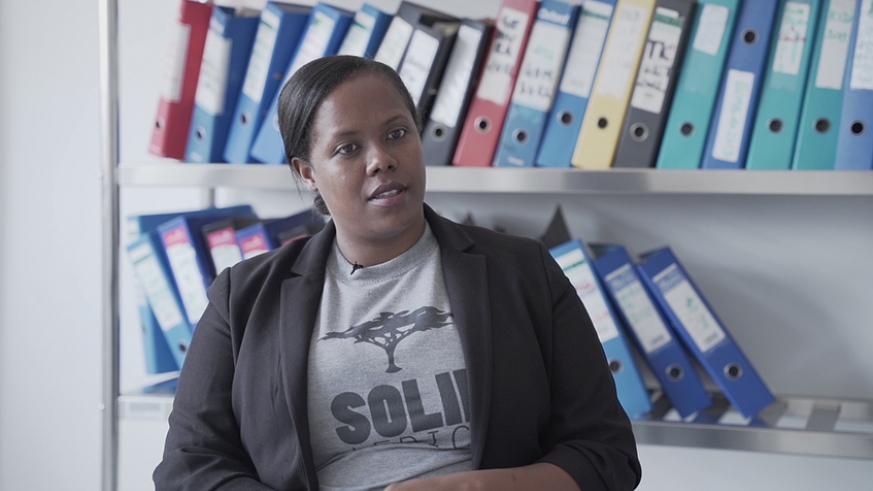 Isabelle Kamariza, founder of Solid Africa. 