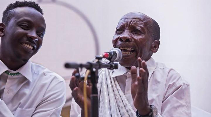 Yahaya Munyanshongore performing at a past event. 