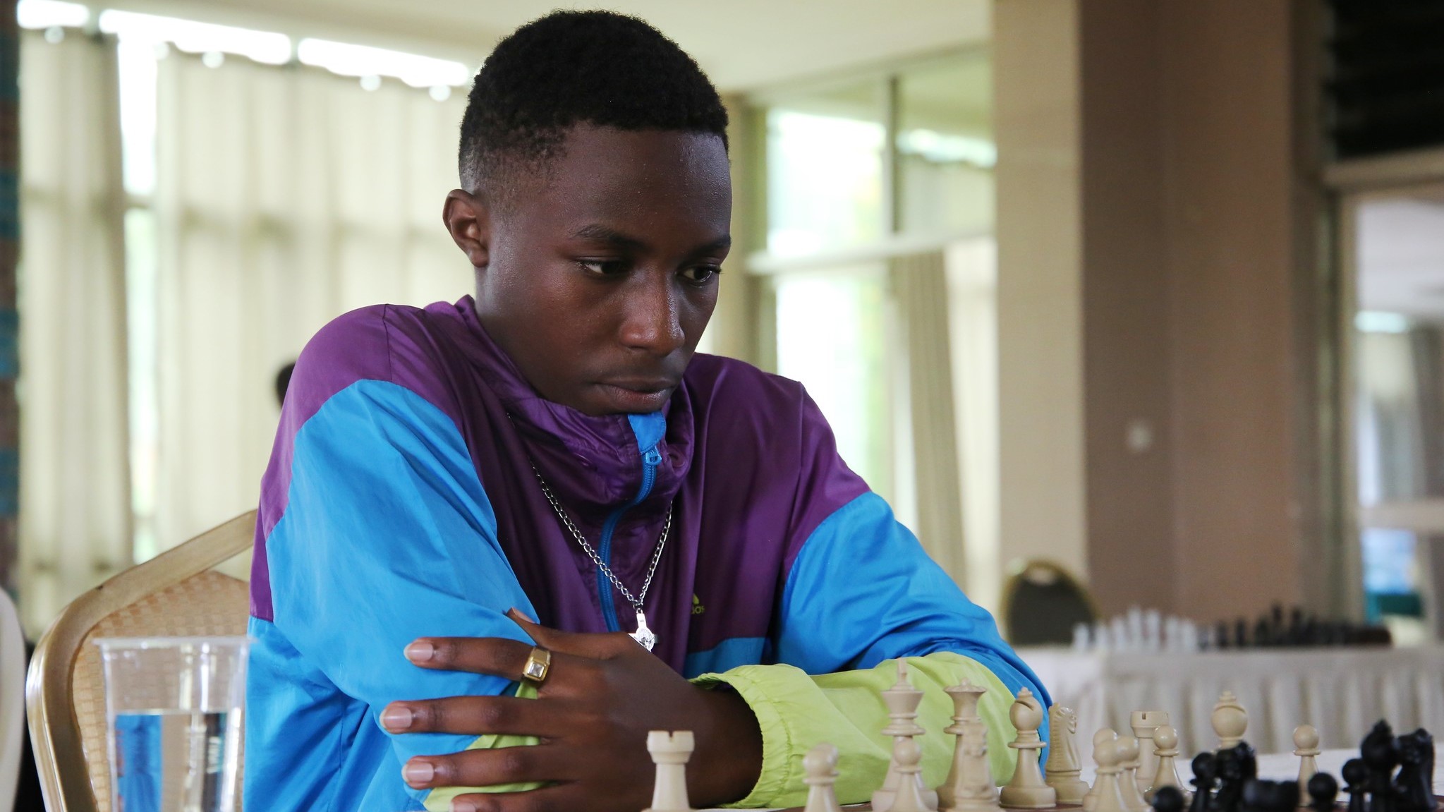 Ben Patrick Cyubahiro finished top in the rehearsal tournament held over weekend. 