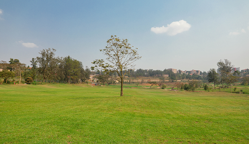 The redevelopment works on the 18-hole Kigali Golf Club have reached advanced stages. / Dan Nsengiyumva