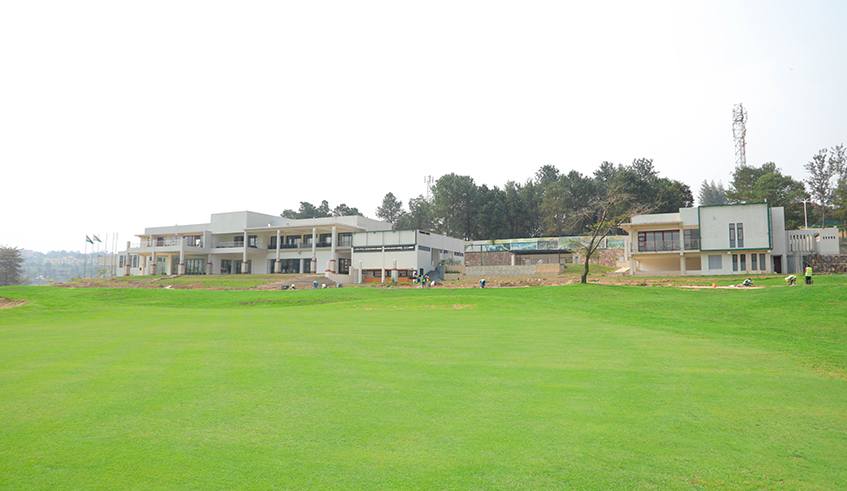 The redevelopment works on the 18-hole Kigali Golf Club have reached advanced stages. / Dan Nsengiyumva