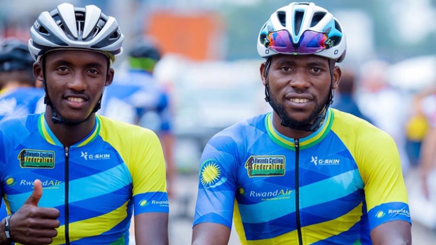 Tour du Rwanda's former champions Samuel Mugisha (L) and Joseph Areruya are part of the line-up. 