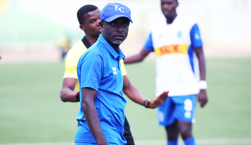 Alain Kirasa was unveiled as Gasogi United assistant coach last month after spending last season with Rayon Sports. / Sam Ngendahimana.