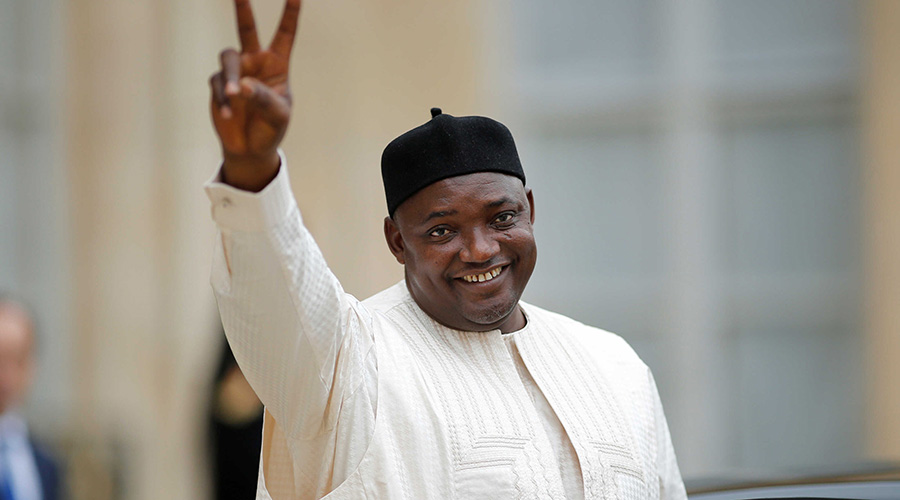 President Adama Barrow. 