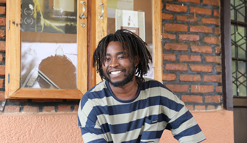 Jacques Nkinzingabo is the brains behind Kigali Centre of Photography. / Photos by Joseph Njata.