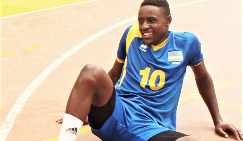 Niyogisubizo, seen in national colours, was part of the Rwanda U-19 team that competed at the 2013 World Youth Championships in Mexico. / File photo.