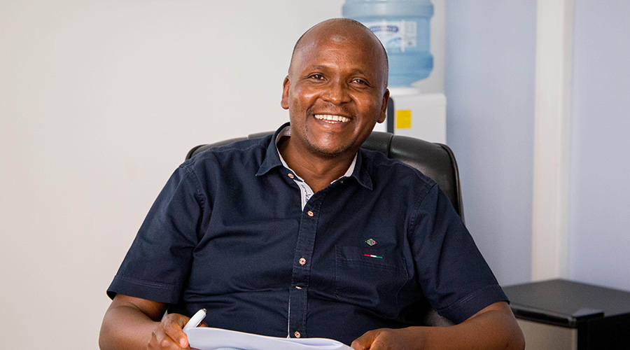 Albert Sigei, Cimerwau2019s Chief Executive Officer during the interview last week. 