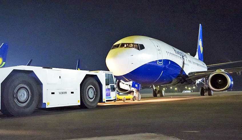 RwandAir resumed commercial flights after months of suspension due to Covid-19 pandemic. On August 1, the national carrier operated the first flight to Dubai, United Arab Emirates. / Photo: Courtesy. 