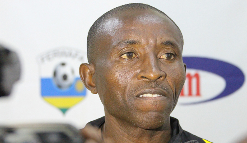 Jean de Dieu Mateso, a former Rayon Sports player, won one Peace Cup and two Super Cup titles as AS Kigali interim coach. / Photo Saddam Mihigo