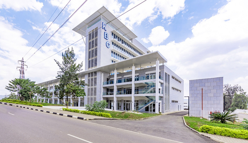 A view of Kigali Business Centre (KBC) multi-use complex in Kimihurura. The move to relocate offices and businesses from residential dwellings has significantly increased occupancy in such buildings. / Photo: Sam Ngendahimana.