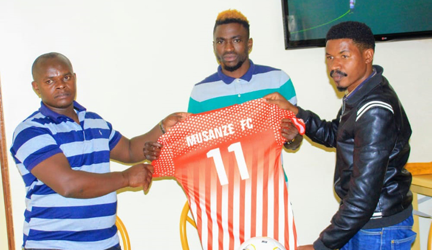 Samson Irokan Ikechukwu previously played for Bugesera FC in the Rwanda Premier League. / Photo Courtesy.
