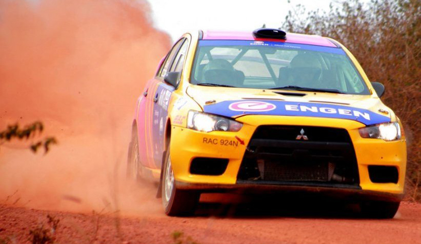 Former national champion Giancarlo Davite is one of the 14 drivers comprising the newly formed Rwanda Motor Sport Club. / File photo.