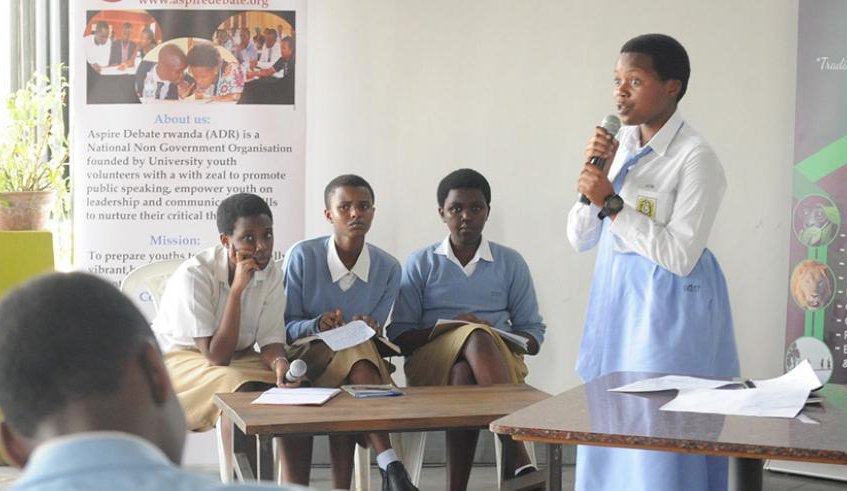 Schools should embrace activities that will boost skills, like debate clubs. / File photo.