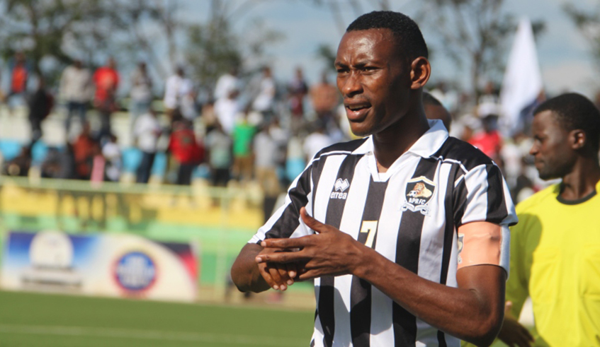 Jean Baptiste Mugiraneza, who joined KMC last year, won six Rwanda Premier League titles with APR between 2008 and 2015. / File photo.