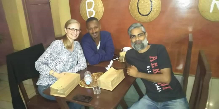 Jaffer(R) started the vegan group to fight for animal rights and their protection.