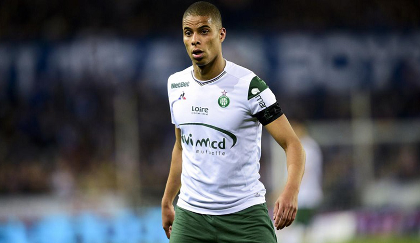 Kevin Monnet-Paquet, 32, has not visited Rwanda since 1993. He plays for French Ligue 1 side Sainte-Etienne. / Net photo.