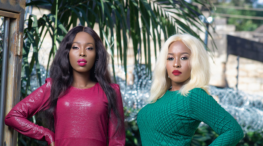 L-R: Charly na Nina. 