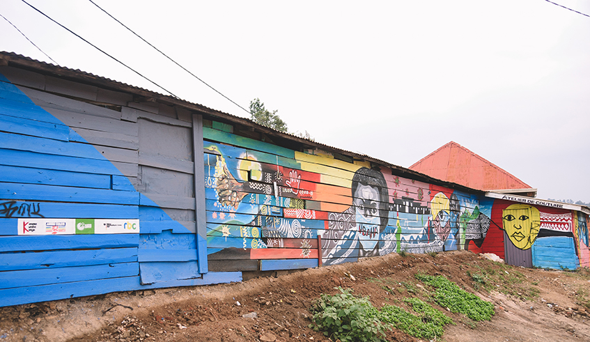 The graffiti are scattered in different public spots in Kigali including Gikondo, Rwampara, Nkoto Market, Kimisagara Market, Cyahafi Pre-school and SARL Motors wall in Remera, among others. / All photos/ Chris Shwagga