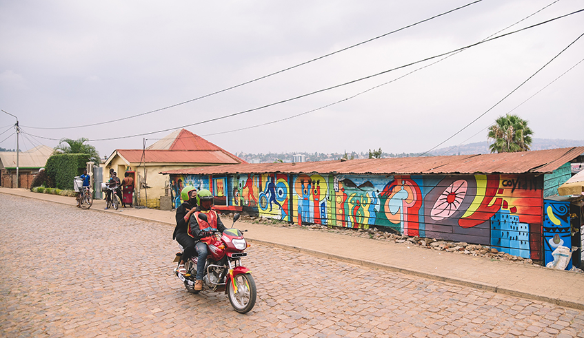 The graffiti are scattered in different public spots in Kigali including Gikondo, Rwampara, Nkoto Market, Kimisagara Market, Cyahafi Pre-school and SARL Motors wall in Remera, among others. / All photos/ Chris Shwagga