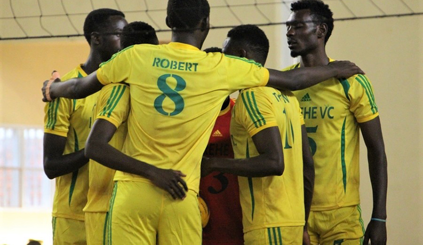 Kirehe volleyball club won the 2017 Carre du2019As tournament. / File photo.