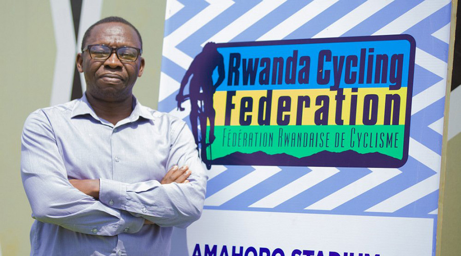 Emmanuel Murenzi, Permanent Secretary of the Rwanda Cycling Federation. 