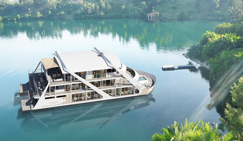 Kivu Queen uBuranga, a new luxury houseboat, will comprise of 10 modern cabins. / Photo: Courtesy.