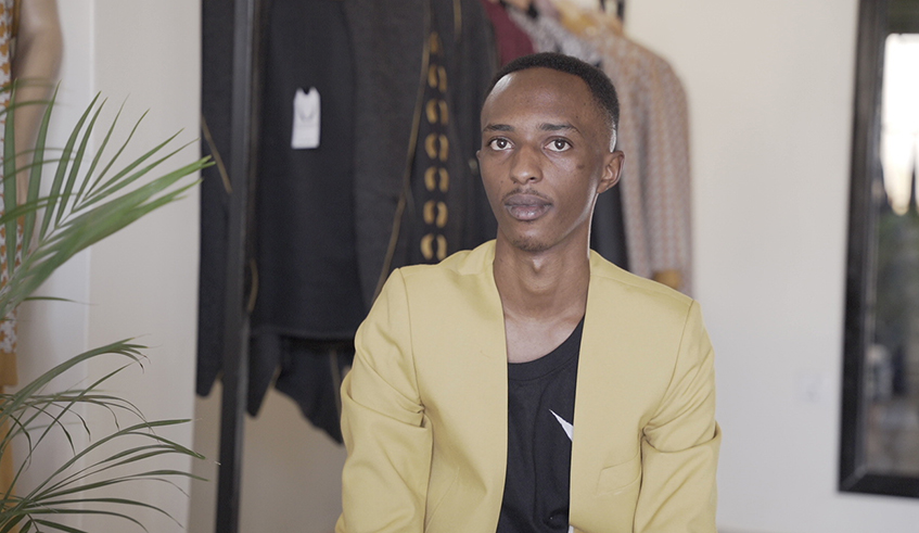 Emmanuel Keza is the founder of Kezem clothing brand. / Photos by Gad Nsimiyimana