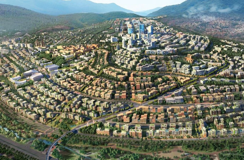 A revised city master plan design proposal of Nyarugenge. The new master plan, which runs from 2020 to 2050 was unveiled on Friday September 4. 