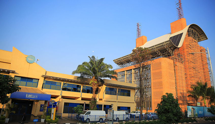The head office of I&M Bank in the Kigali Central Business District. The lender wants to raise Rwf8bn from the rights issue to be able to adequately capitalize its operations. / Photo: Sam Ngendahimana.