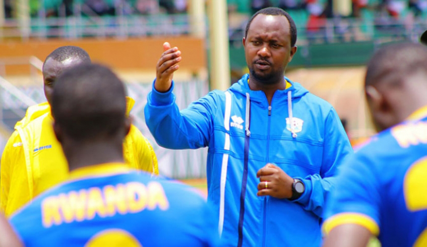 Vincent Mashami, head coach of the men's senior national football team Amavubi. / Net