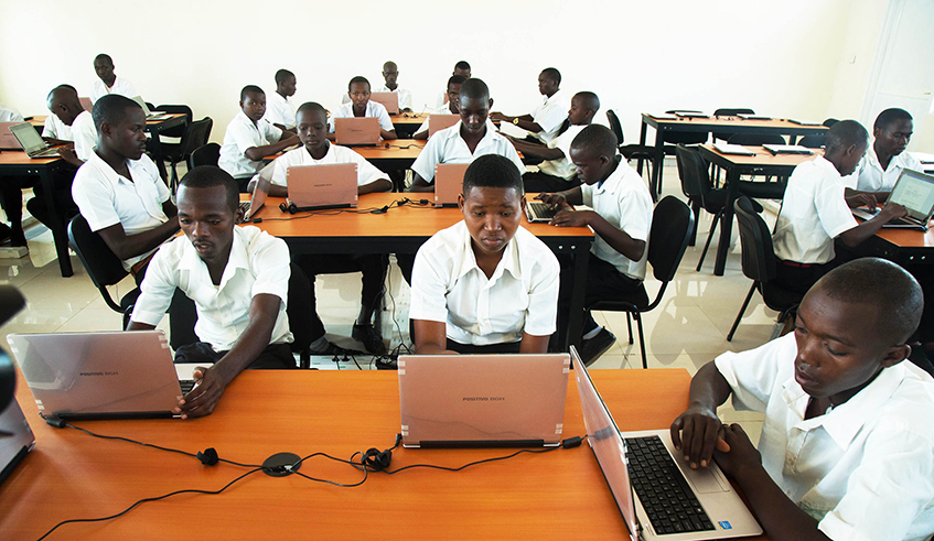 Students use POSITIVO GBH laptops during an IT class at Groupe Scolaire Rweru in Bugesera District. Available documentation revealed that government is at risk of losing up to Rwf4.7 billion from the laptop purchase deal. / Photo: Sam Ngendahimana.