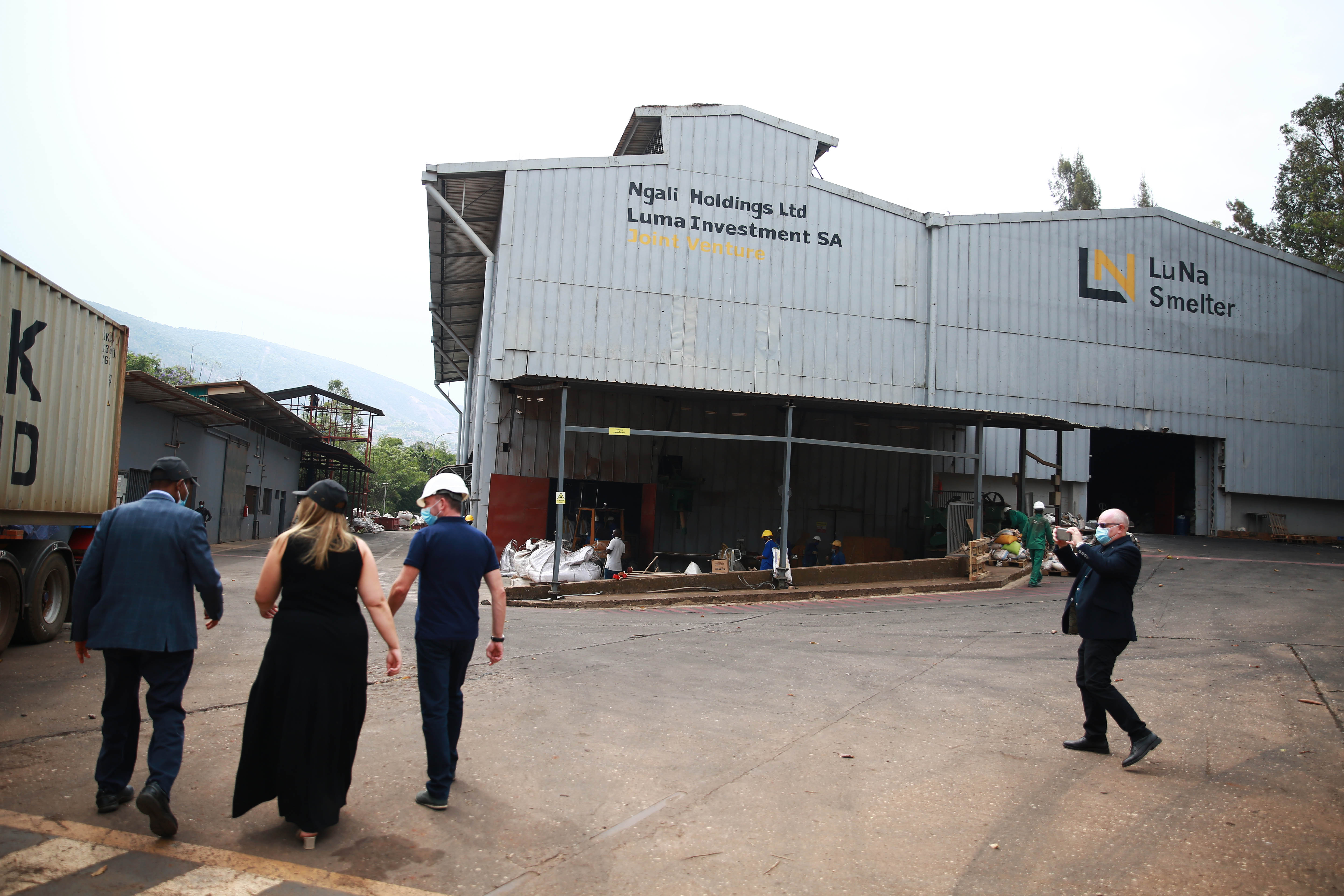 LuNa Smelter is located in Jabana Sector, Gasaba District