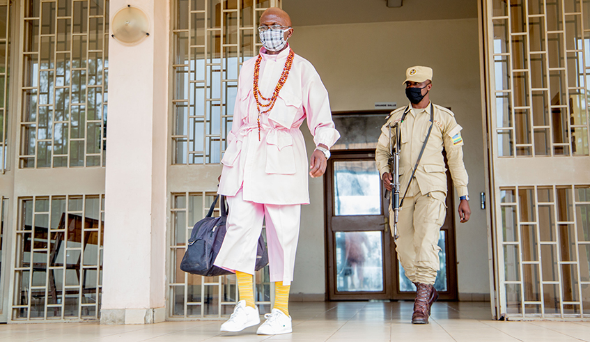 Dissatisfied with the court's decision, Dr LeÌon Mugesera immediately called for a retrial on the grounds of injustice. / Dan Nsengiyumva Dissatisfied with the court's decision, Dr LeÌon Mugesera immediately called for a retrial on the grounds of injustice. / Dan Nsengiyumva