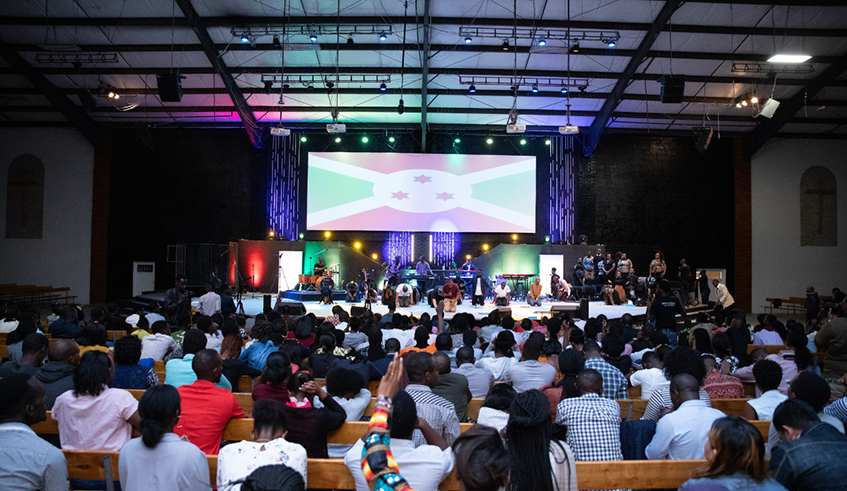 Participates at one of the past Overflow conferences at CLA. The event will include singing and praising God, as well as praying for people to receive salvation./ Courtesy pictures.