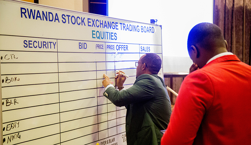 Stock markets refers to public markets that exist for issuing, buying and selling stocks that trade on a stock exchange. / Dan Nsengiyumva.