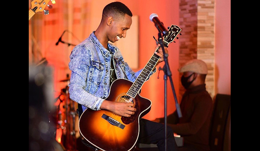 Mbonyi performing at a past event in Kigali. / Photo: Courtesy.