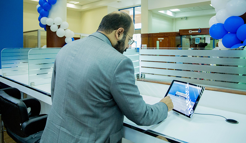 The digital experience of One-Stop-Shop Digital Booth will improve customer service. / Dan Nsengiyumva