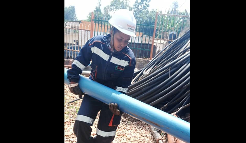 3-year-old Asimwe believes women can be great engineers just like their male counterparts. / Courtesy photos