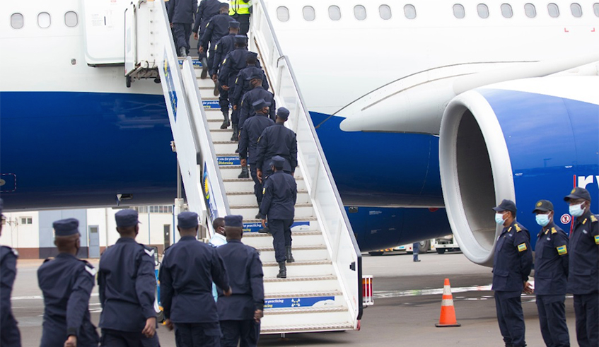 RNP also rotated its RWAFPU-2 contingent in South Sudan