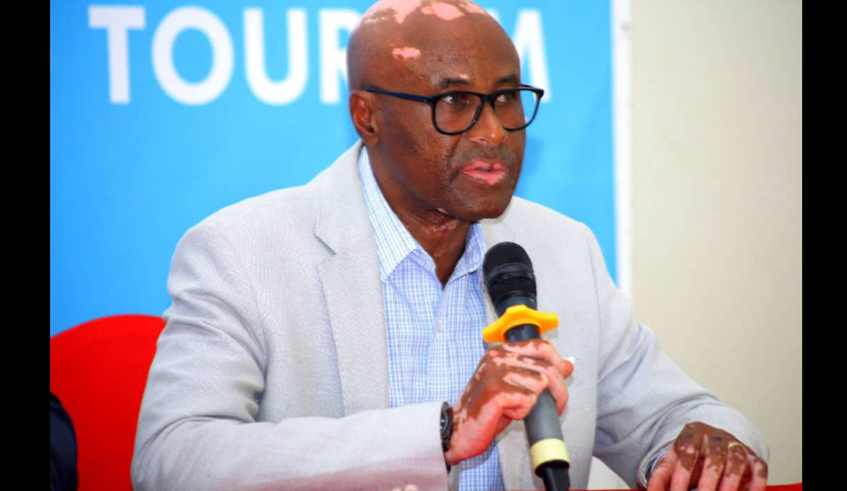 Valens Munybagisha, president of the Rwanda National Olympic and Sports Committee (RNOSC). / Photo: File.