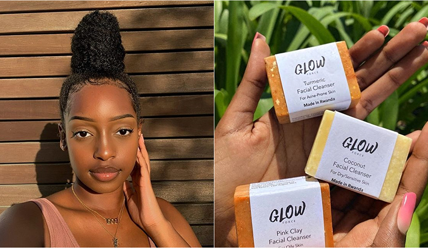 21-year-old Cheyenne Muvunyi is the founder of u2018Glow Forceu2019 that sells organic hair and skin care products. / Photo: Courtesy