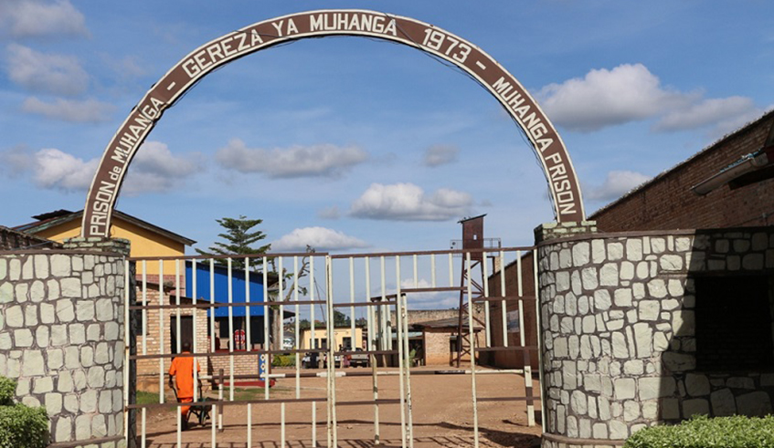Muhanga prison is among ovecrowded correctional facilities in the country. / Photo: File.