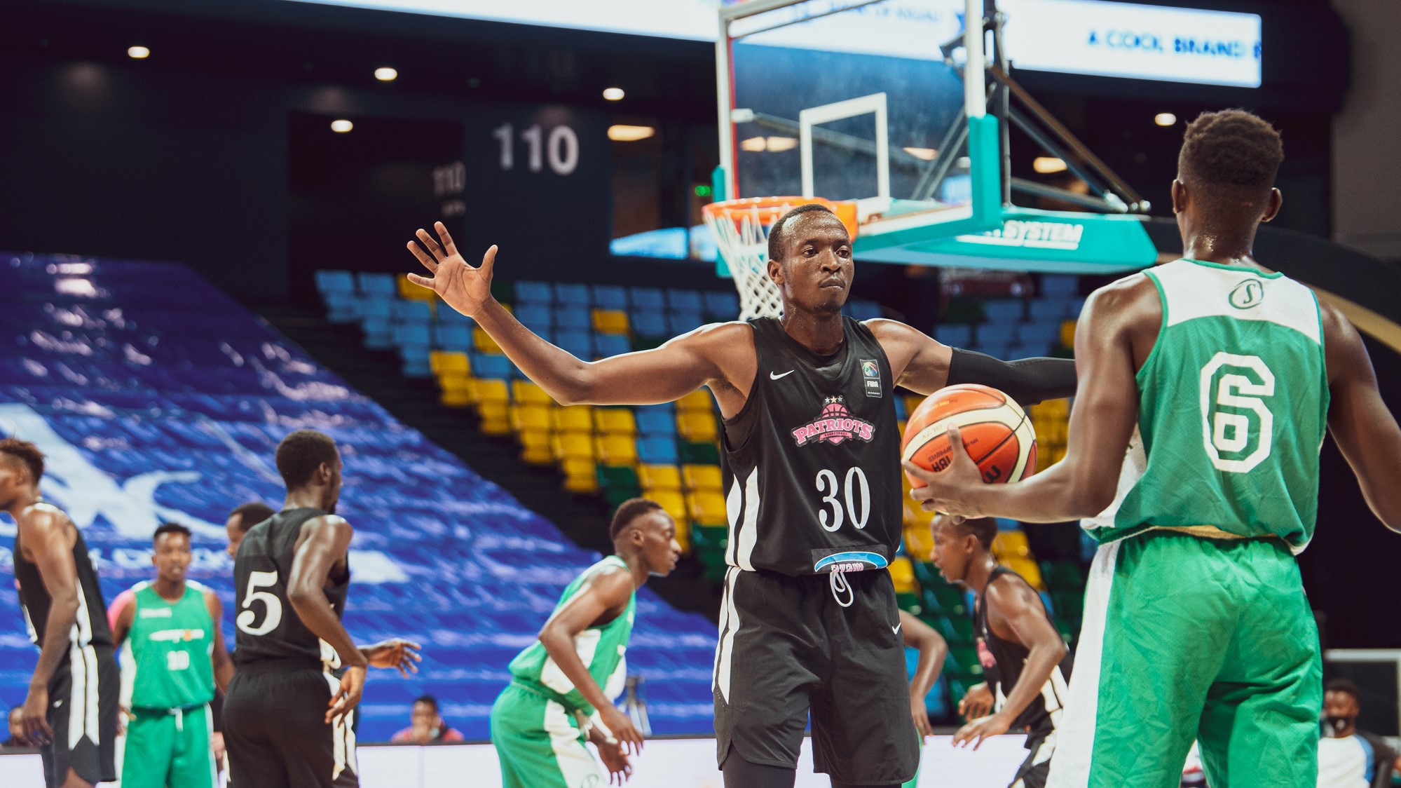 Dieudonnu00e9 Ndizeye, who scored a team-high 17 points on Sunday, is the reigning league MVP. / Courtesy photo