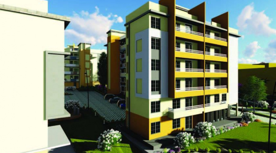 An artistic impression of some of the units in Rugarama Park Estate, another project that is jointly being implemented by Shelter Afrique and BRD.