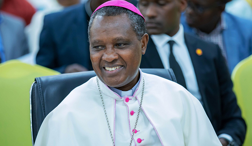 Archbishop of Kigali Antoine Kambanda will become a member of the College of Cardinals following his appointment by Pope Francis on Sunday, October 25. / Photo: Sam Ngendahimana.